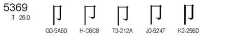 U+5369